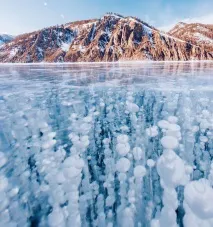 Подорож замерзлим Байкалом, ФОТО НОВИНИ подорож