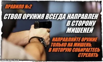6 Основних правил поводження зі зброєю (Зберігайте ваша зброя) 6 Основних правил поводження зі зброєю