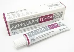 Акрідерм Гента мазь і крем - інструкція із застосування, відгуки, аналоги (крем) Акрідерм Гента мазь і крем - інструкція із застосування, відгуки, аналоги
