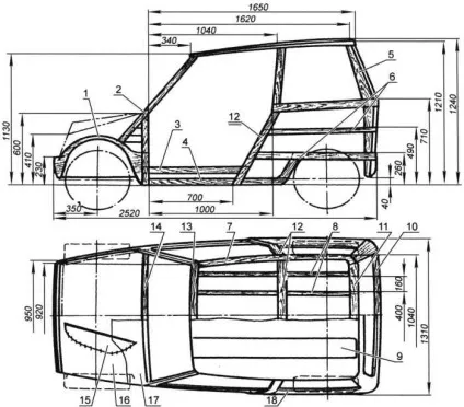 Автомобіль для міста, моделіст-конструктор (автомобіль) Автомобіль для міста, моделіст-конструктор