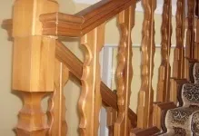 Балясини для сходів з дерева установка на дерев'яну своїми руками, як закріпити розміри, фото