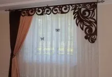 Бандо для штор фото жорсткий ламбрекен що таке бандо, маленький і твердий, новинки для вітальні і