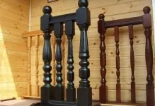 Балясини для сходів з дерева установка на дерев'яну своїми руками, як закріпити розміри, фото