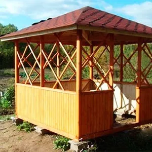 Альтанка своїми руками крок за кроком (37 фото) (руками) Альтанка своїми руками крок за кроком (37 фото)