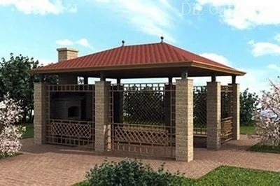 Альтанка з цегли своїми руками як побудувати цегляну конструкцію (цегляну) Альтанка з цегли своїми руками як побудувати цегляну конструкцію