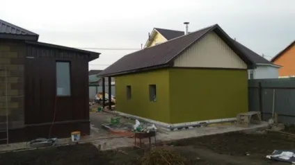 Баня з керамзитобетонних блоків своїми руками проект і фото етапів будівництва (лазня) Баня з керамзитобетонних блоків своїми руками проект і фото етапів будівництва