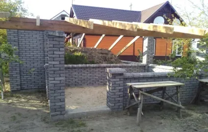 Альтанки з цегли - фото огляд кращих проектів (цегли) Альтанки з цегли - фото огляд кращих проектів