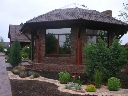 Альтанки з цегли - фото огляд кращих проектів (огляд) Альтанки з цегли - фото огляд кращих проектів