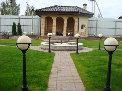 Альтанки з цегли - фото огляд кращих проектів (альтанки) Альтанки з цегли - фото огляд кращих проектів