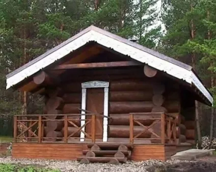Баня з бруса своїми руками вибір 100% бруса (вибір) Баня з бруса своїми руками вибір 100% бруса