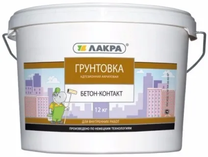 Бетон-контакт характеристики, застосування і витрата (бетон-контакт) Бетон-контакт характеристики, застосування і витрата