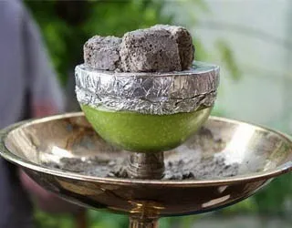 Чаша для кальяну з яблука, кальян, все про куріння (кальян на яблуці) Чаша для кальяну з яблука, кальян, все про куріння