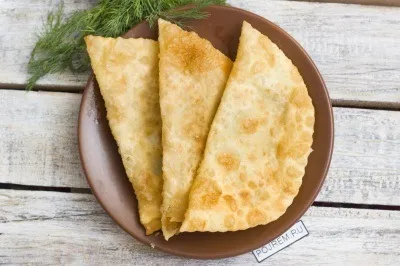 Чебуреки з картоплею - покроковий рецепт з фото як приготувати