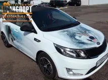 Вінілографія на борт автомобіля з будь-яким малюнком. борт