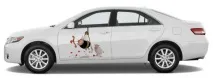 Вінілографія на борт автомобіля з будь-яким малюнком. автомобіля