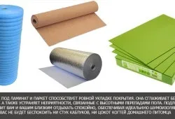 Що класти під ламінат вибір кращої підкладки