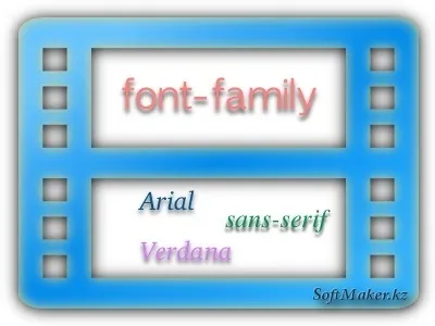Що таке font-family в css, сайтобудування - розробка, створення і просування