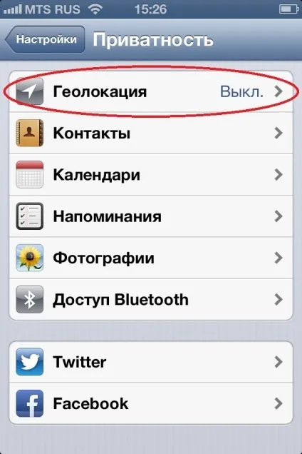 Що таке геолокація айфона 6 (геолокація) Що таке геолокація айфона 6