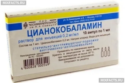 Ціанокобаламін для волосся як використовувати (волосся) Ціанокобаламін для волосся як використовувати