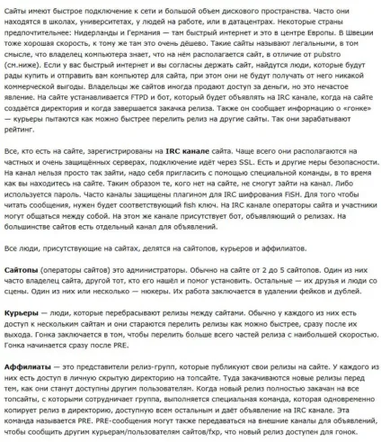 Що таке warez-сцена або співтовариство релізних груп, відео (співтовариство релізних груп) Що таке warez-сцена або співтовариство релізних груп, відео