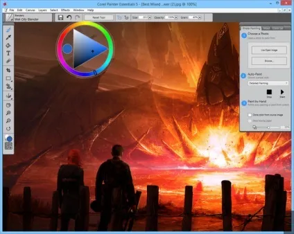 Corel painter essentials 5 - програма для малювання