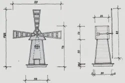 Декоративна млин для саду і дачі своїми руками (відео) (руками) Декоративна млин для саду і дачі своїми руками (відео)