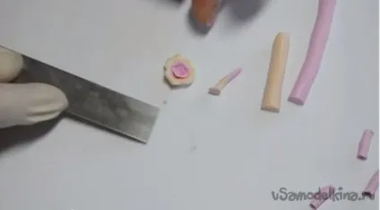 Декоруємо келихи полімерною глиною
