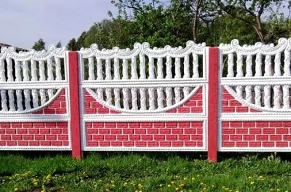 Декоративні бетонні паркани ціна і установка своїми руками (бетонні) Декоративні бетонні паркани ціна і установка своїми руками