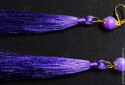 Робимо шовкові кисті для біжутерії - ярмарок майстрів - ручна робота, handmade (рівні кисті) Робимо шовкові кисті для біжутерії - ярмарок майстрів - ручна робота, handmade