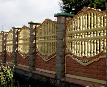 Декоративні бетонні паркани ціна і установка своїми руками (бетонні) Декоративні бетонні паркани ціна і установка своїми руками