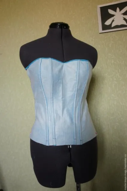 Декорування ліфа віяловими складками - ярмарок майстрів - ручна робота, handmade (робота) Декорування ліфа віяловими складками - ярмарок майстрів - ручна робота, handmade
