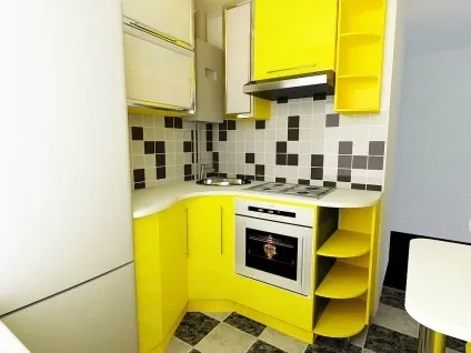 Дизайн кухні в брежневка фото інтер'єру, фото кутових маленьких кухонь, ремонт і обробка своїми (кухні) Дизайн кухні в брежневка фото інтер'єру, фото кутових маленьких кухонь, ремонт і обробка своїми