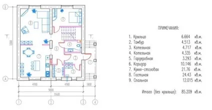 Будинок з газобетону, звіт про сімейний капбудівництві, сибірське домоволодіння (було прийнято рішення) Будинок з газобетону, звіт про сімейний капбудівництві, сибірське домоволодіння