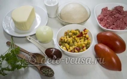 Домашня піца з фаршем рецепт з фото - покрокове приготування домашньої піци з фаршем в духовці (домашня піца з фаршем покроково) Домашня піца з фаршем рецепт з фото - покрокове приготування домашньої піци з фаршем в духовці