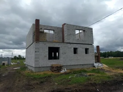 Будинок з газобетону, звіт про сімейний капбудівництві, сибірське домоволодіння (було прийнято рішення) Будинок з газобетону, звіт про сімейний капбудівництві, сибірське домоволодіння