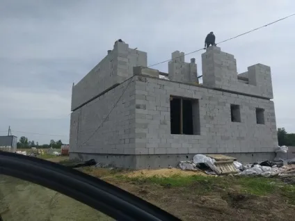 Будинок з газобетону, звіт про сімейний капбудівництві, сибірське домоволодіння (було прийнято рішення) Будинок з газобетону, звіт про сімейний капбудівництві, сибірське домоволодіння