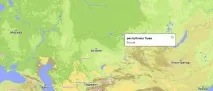 Республіка Тува на карті карті