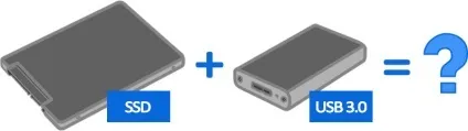 Експеримент ssd через usb або флешка usb 3