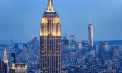 Емпайр-стейт-білдінг (empire state building), нью-йорк - пам'ятки, міста сша (state) Емпайр-стейт-білдінг (empire state building), нью-йорк - пам'ятки, міста сша