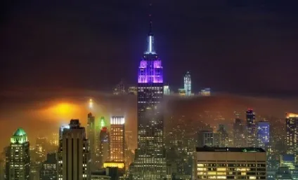 Емпайр-стейт-білдінг (empire state building), нью-йорк - пам'ятки, міста сша (state) Емпайр-стейт-білдінг (empire state building), нью-йорк - пам'ятки, міста сша