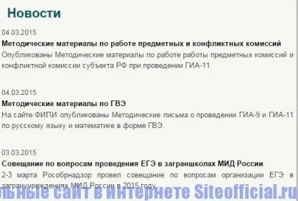 ФІПІ офіційний сайт