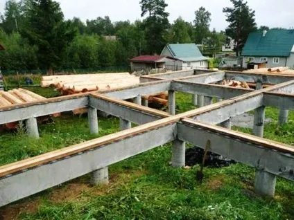 Фундамент для дачного будиночка - оптимальні варіанти, пристрій стовпів (дачного) Фундамент для дачного будиночка - оптимальні варіанти, пристрій стовпів