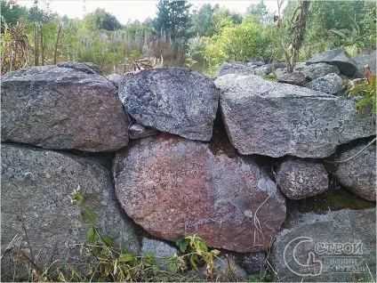Фундамент з каменю своїми руками - зведення бутового фундаменту (бутового) Фундамент з каменю своїми руками - зведення бутового фундаменту