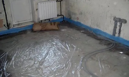 Гідроізоляція стяжки підлоги