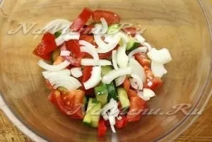 Грецький салат, рецепт класичний покроковий рецепт з фото (солодкий перець) Грецький салат, рецепт класичний покроковий рецепт з фото