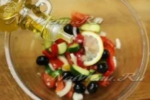 Грецький салат, рецепт класичний покроковий рецепт з фото (лимон) Грецький салат, рецепт класичний покроковий рецепт з фото
