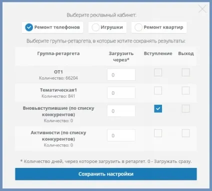 Інструкція по налаштуванню в target hunter, world of smm