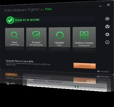 Iobit malware fighter free, безкоштовне засіб захисту від шкідливих програм
