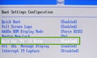Виправлення помилки cpu fan error! Press f1 to resume (виправлення) Виправлення помилки cpu fan error! Press f1 to resume