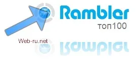 Як додати сайт в каталог рамблер топ 100, встановити лічильник Рамблер